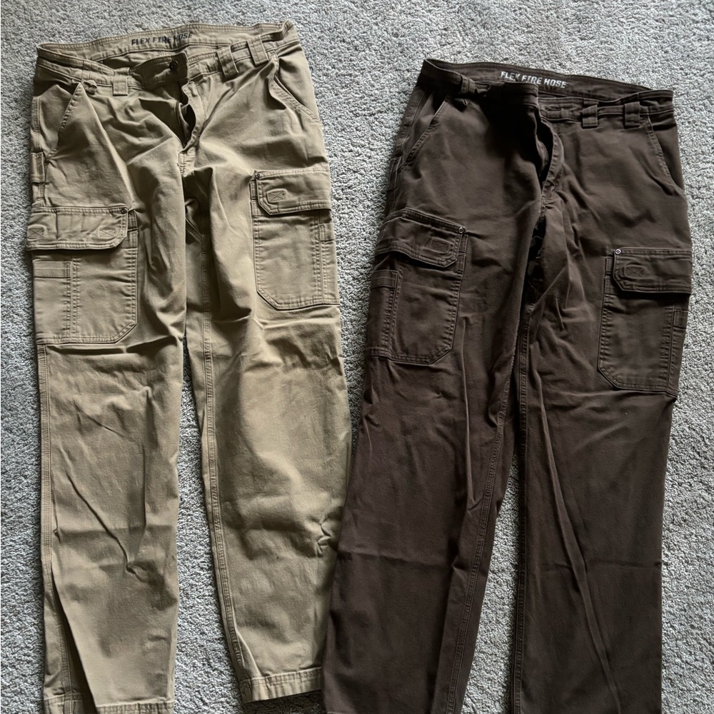 Duluth Trading Co Cargo Pants/2 pair